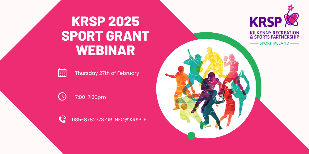 KRSP 2025 Sport Grant Webinar