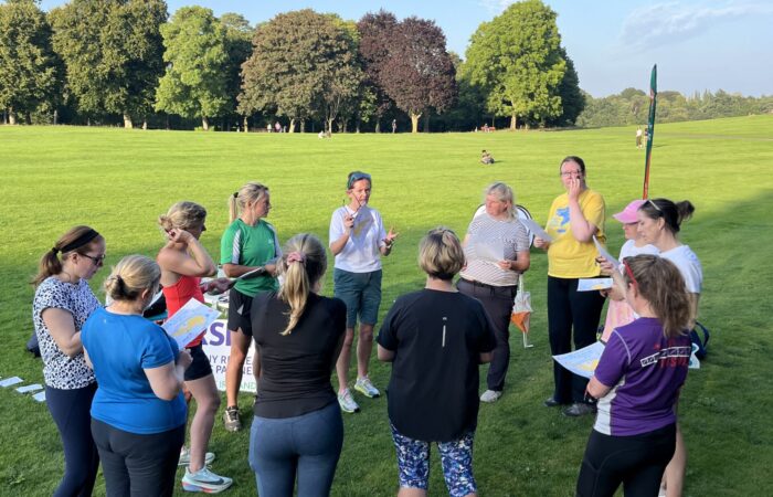 Intro to Orienteering session